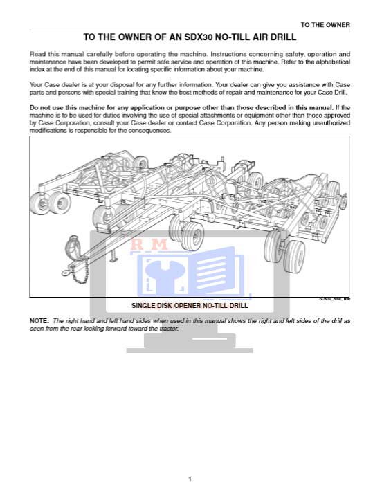 Case IH SDX30 Air Drill