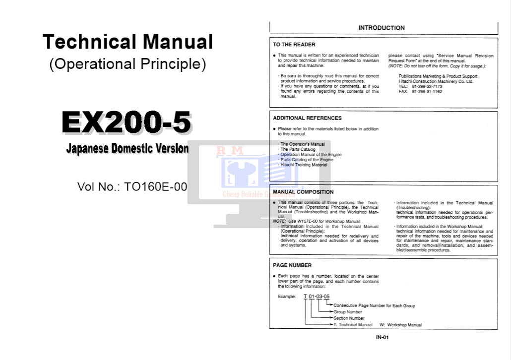EX200-5 Excavator