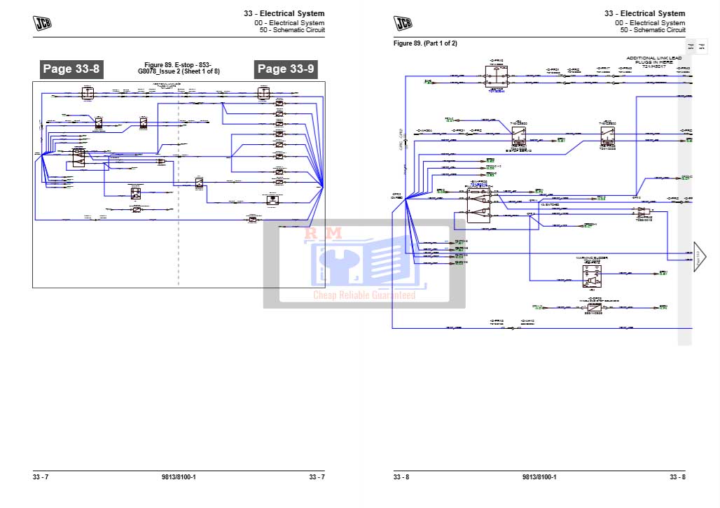 JCB 4CX Loader Service Manual