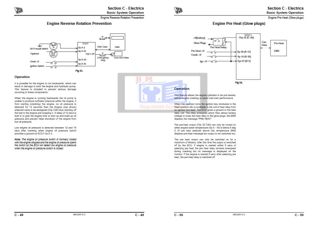 JCB JS220 Service Manual