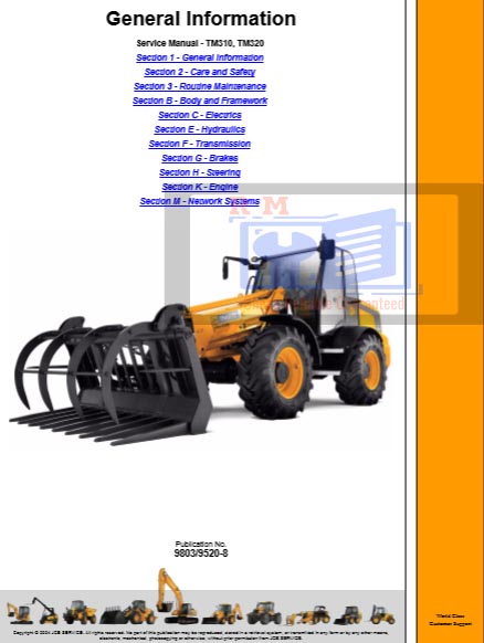 JCB Teletruks TM310S