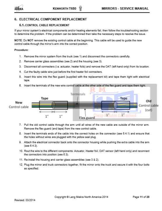 Kenworth T680 Truck service manual