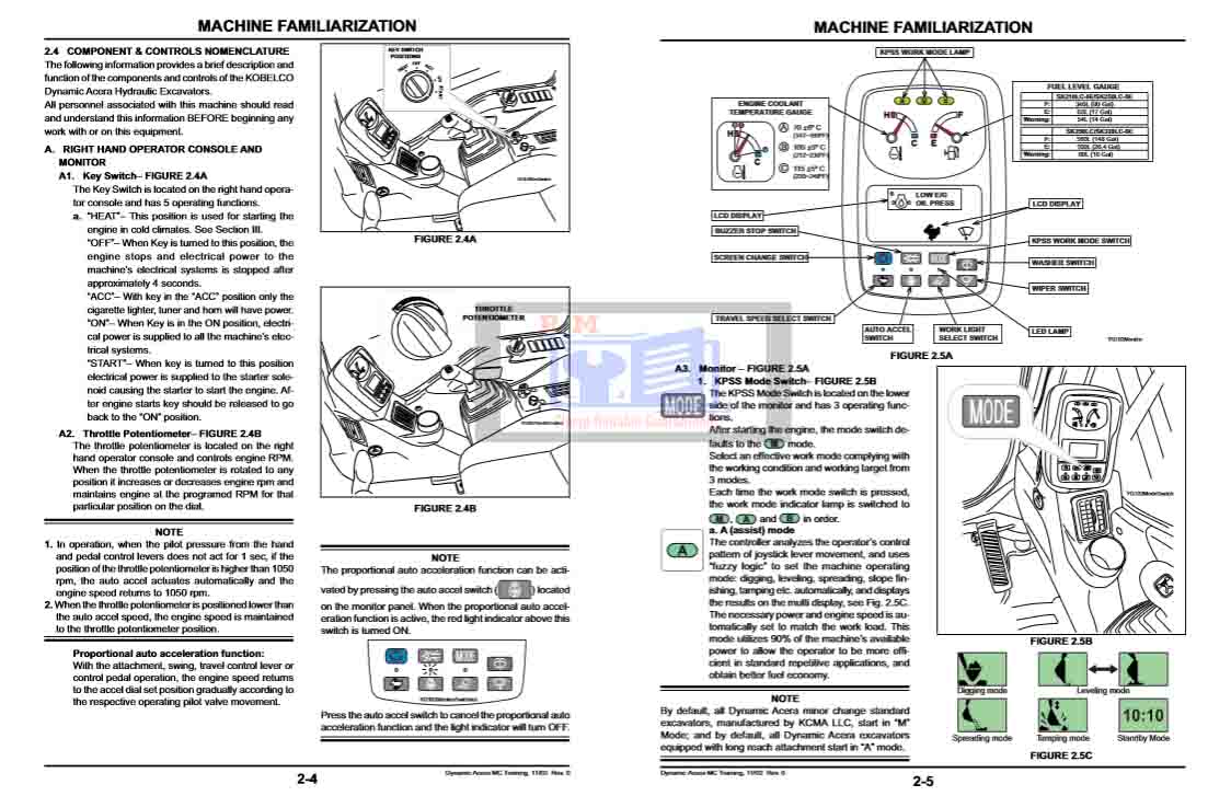 Kobelco Mark 6E Workshop Manual