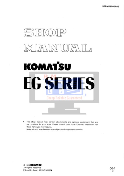 Komatsu EG 33 Series