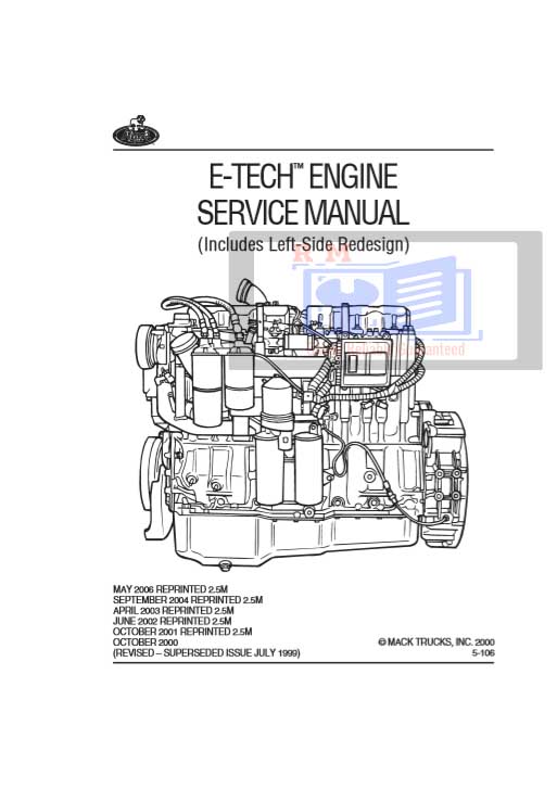 Mack E-TECH Workshop Manual