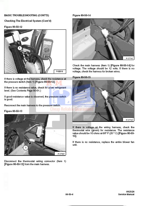 Massey Ferguson 8926 Service Manual