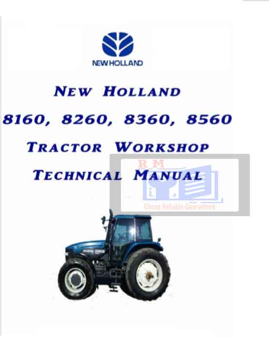 New Holland 8160 Repair Manual