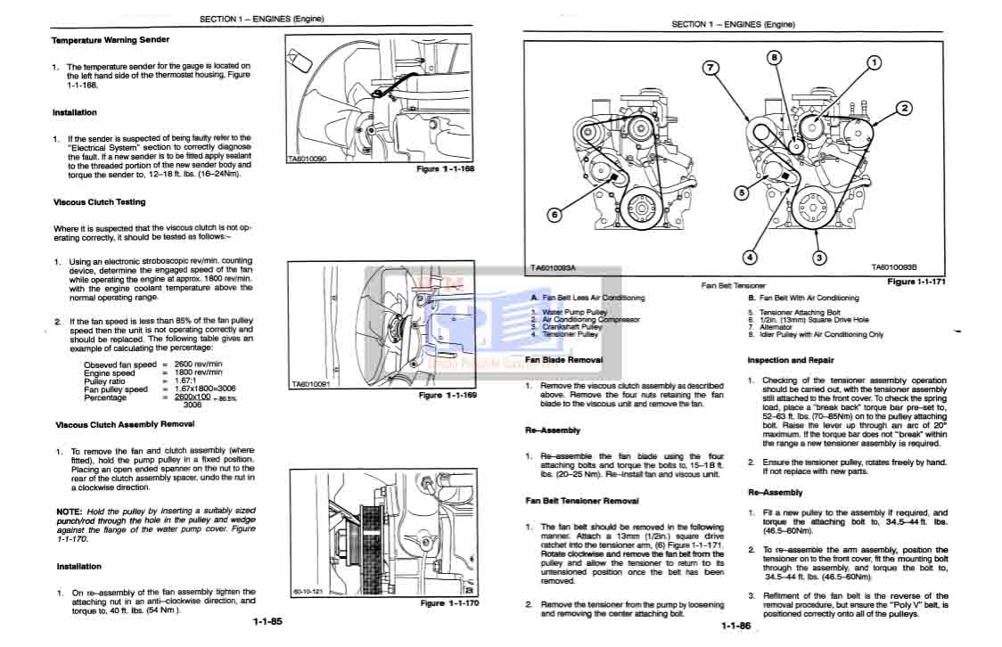 New Holland 8360 Repair Manual