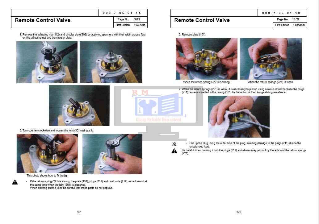 Sumitomo SH290-3 Workshop Repair Manual - Image 7
