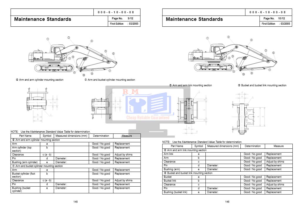 Sumitomo SH290-3 Workshop Manual