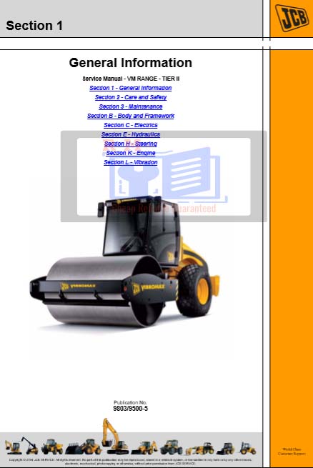 Vibromax VM RANGE Service Manual