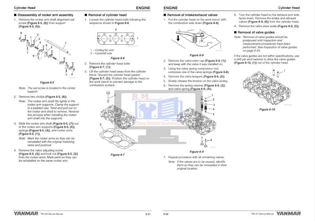 Yanmar Engine 3TNM74F Service Manual