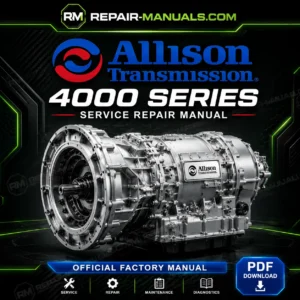 Allison MD Product Line Service Repair Manual PDF SM2148EN1 for 3000MH MD3060 MD3066 MD3560 B300 B400 T200 T300