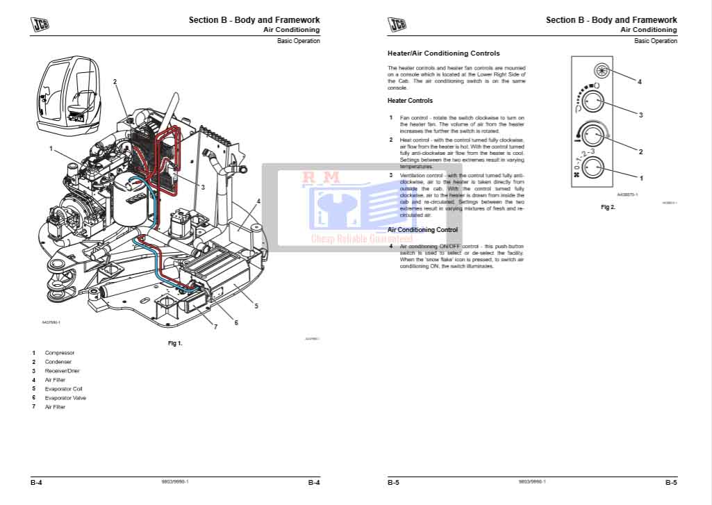 JCB 8085 Mini Excavator Service Repair Manual - Image 4
