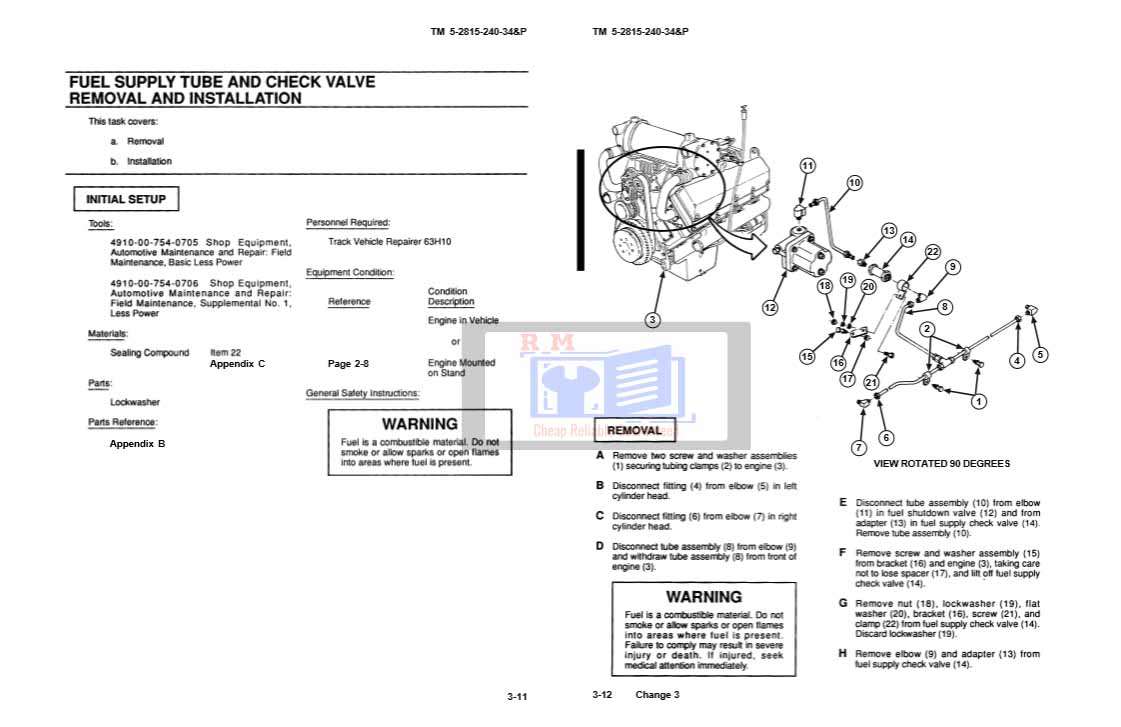 Cummins V903C service manual