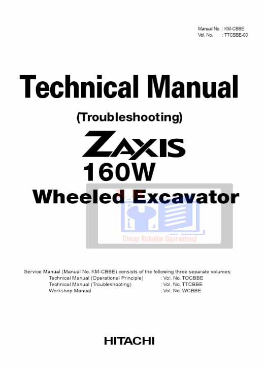 Hitachi ZX160W Wheeled Excavator Manuals Collection - Image 4