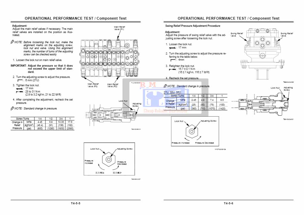 Hitachi ZX27U_30U_35U Repair Manual