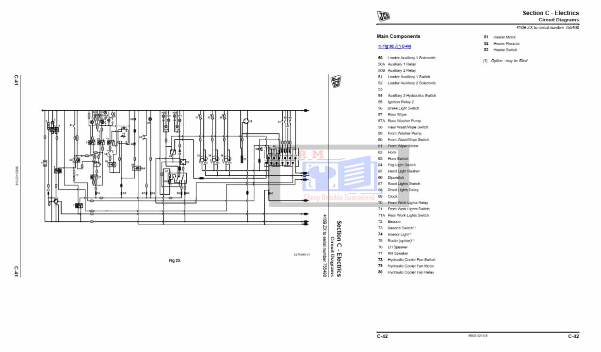 JCB Loader 409B ZX