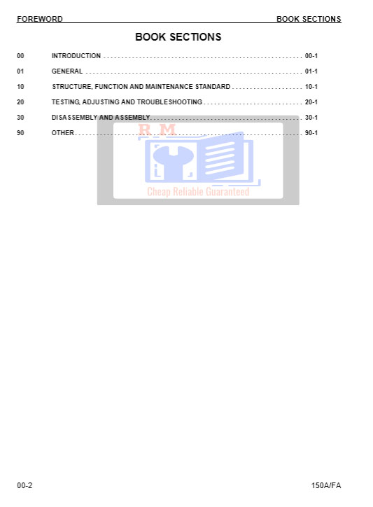 komatsu repair manual