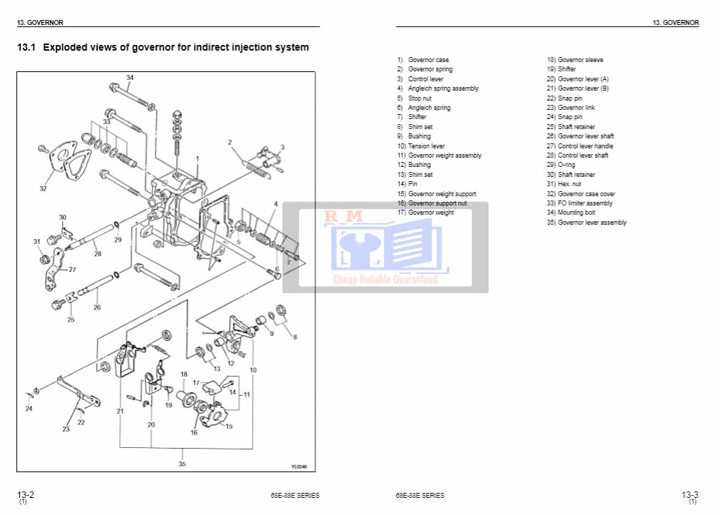 Komatsu 68E-88E Diesel Engine Workshop Manual - Image 4