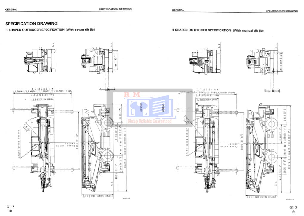 Komatsu LW250-5 Crane Workshop Manual