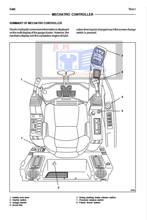 New Holland E485 Excavator