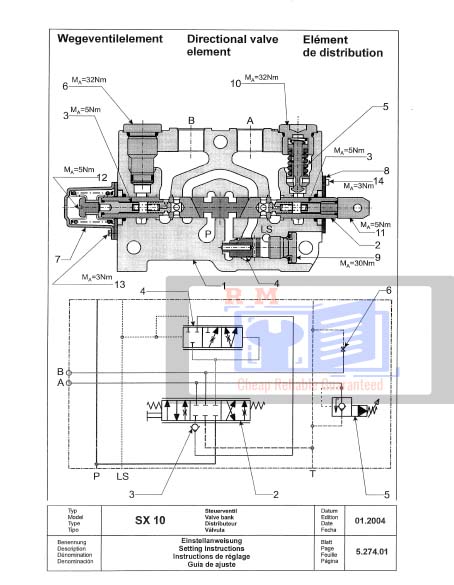 Terex SKL834 Repair Manual