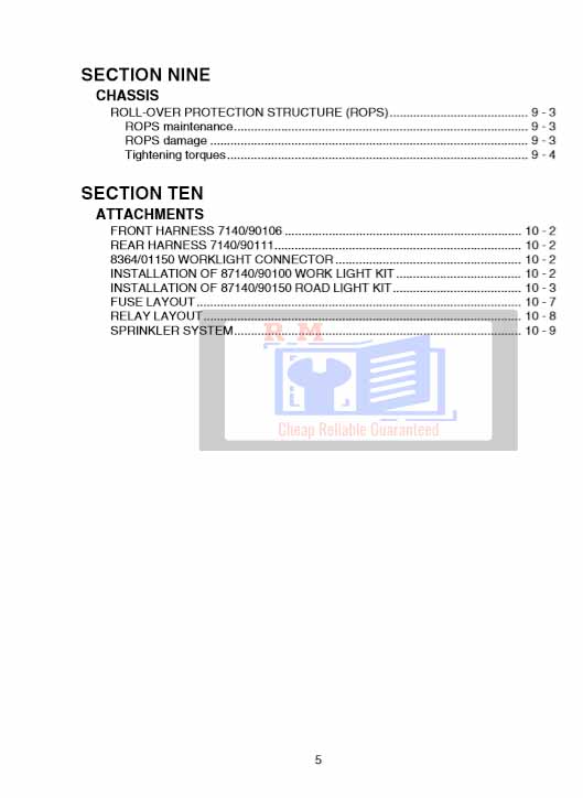 JCB Vibromax 355 365 355K 365K 455 465 455K 465K Service Repair Manual - Image 6