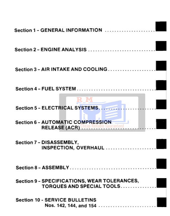 kohler k361 parts manual