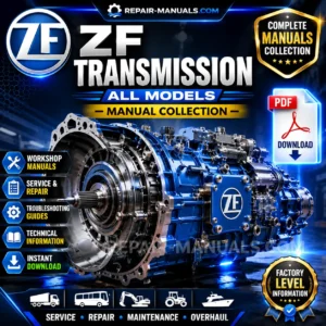 ZF Transmission All Models Service Repair Manual Collection PDF Download