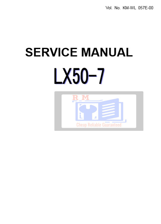 Hitachi LX50-7 Wheel Loader Service Repair Manual - Image 2