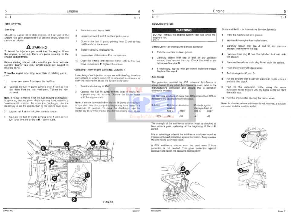 JCB 435 Wheel Loader Service Repair Manual - Image 3