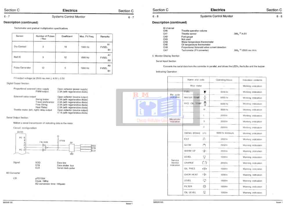 JCB JS110, JCB JS130, JCB JS150LC Excavator Service Repair Manual - Image 3