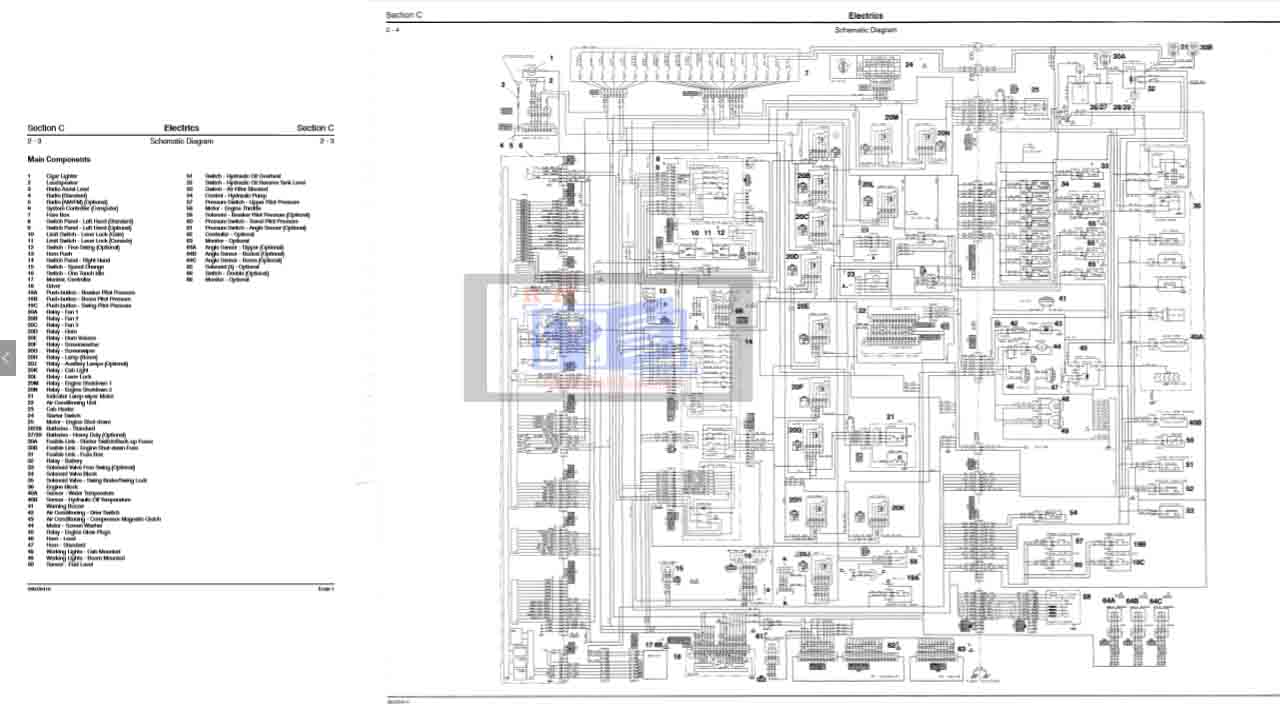 JCB JS130, JCB JS160 Excavator Service Repair Manual - Image 4