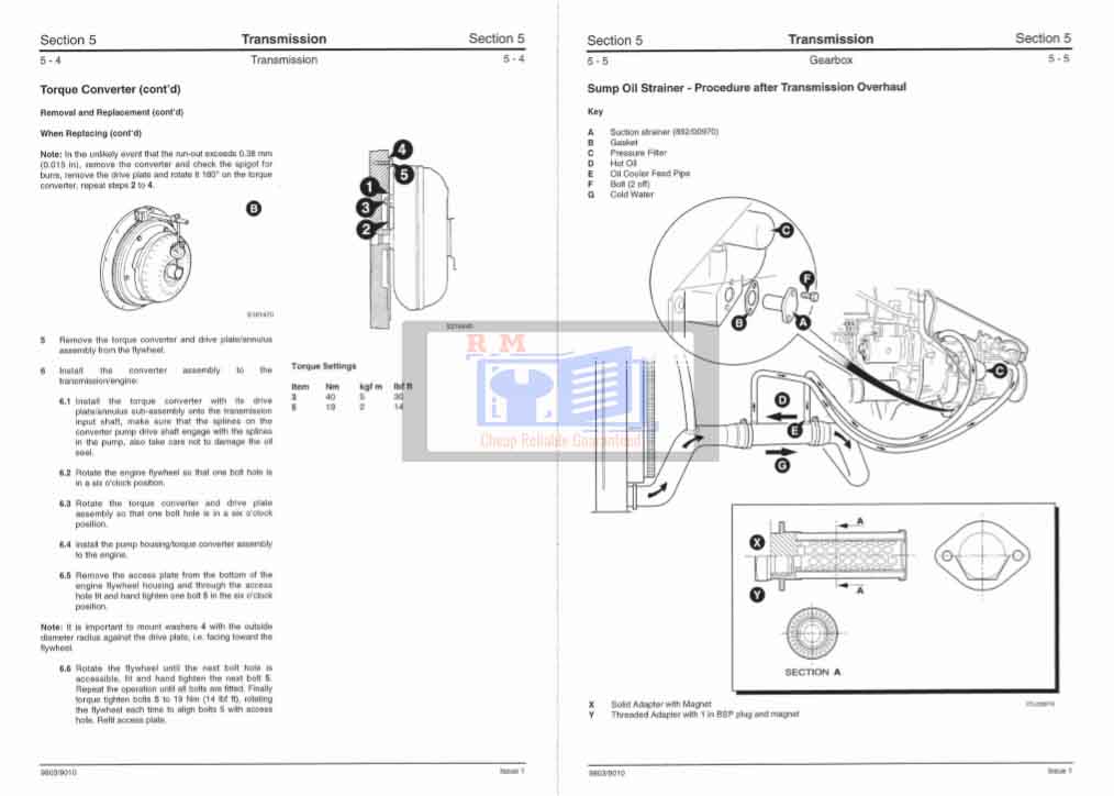 JCB SS400 Drivetrain System Service Repair Manual - Image 3