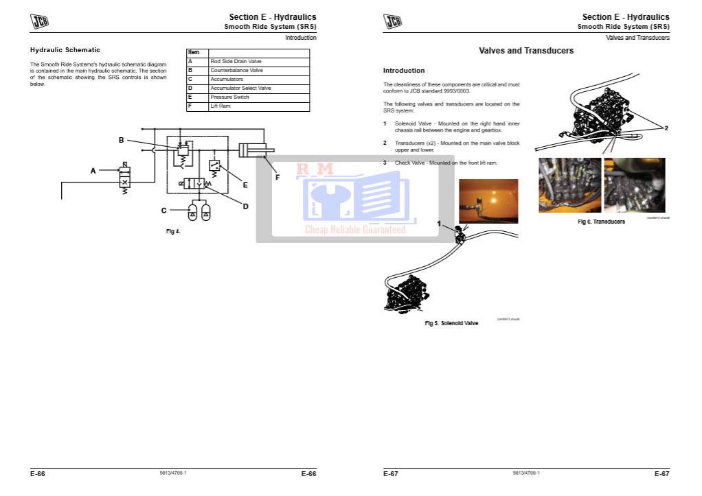 JCB TM320 Telescopic Wheeled Loader Service Repair Manual - Image 4