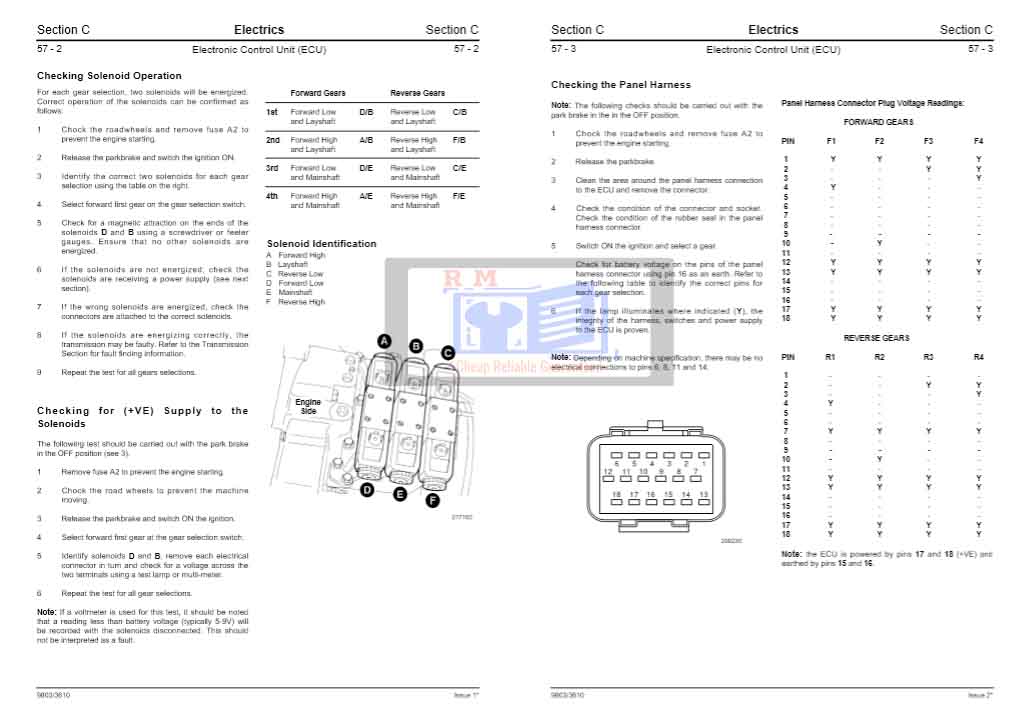 JCB 504B, JCB 526 Loadall Service Repair Manual - Image 5