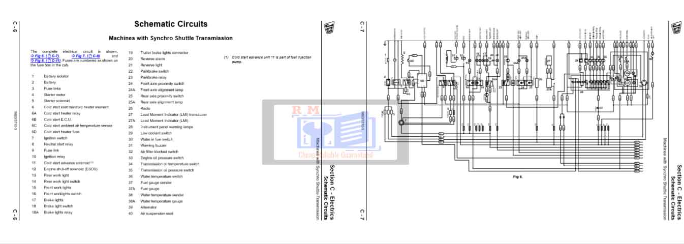 JCB 526, JCB 526S, JCB 528-70, JCB 528S Loadall Service Repair Manual - Image 5