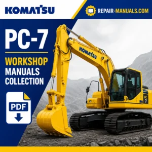 Komatsu PC-7 Workshop Manuals Collection PDF Download Service Repair Manuals