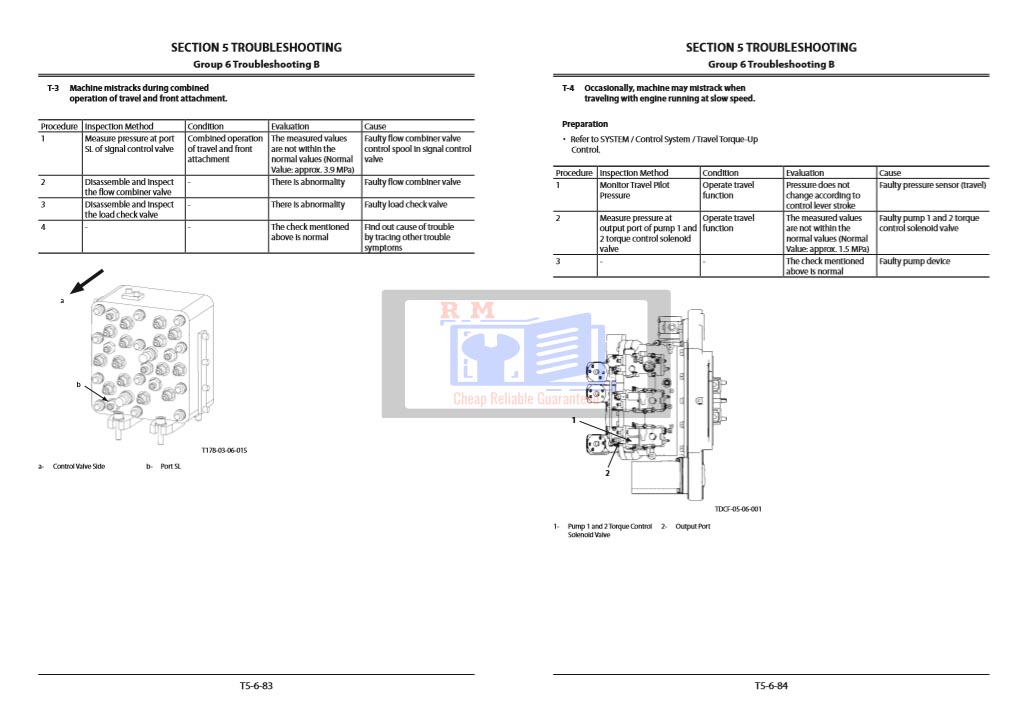 Hitachi ZH210LC-5B Hybrid Excavator Technical Troubleshooting Manual - Image 4