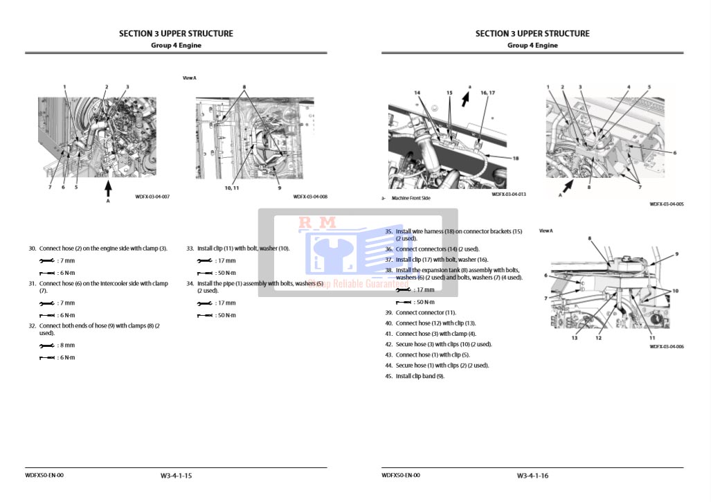Hitachi ZH210-6, Hitachi ZH210LC-6 Hybrid Excavator Workshop Manual and Diagrams - Image 7