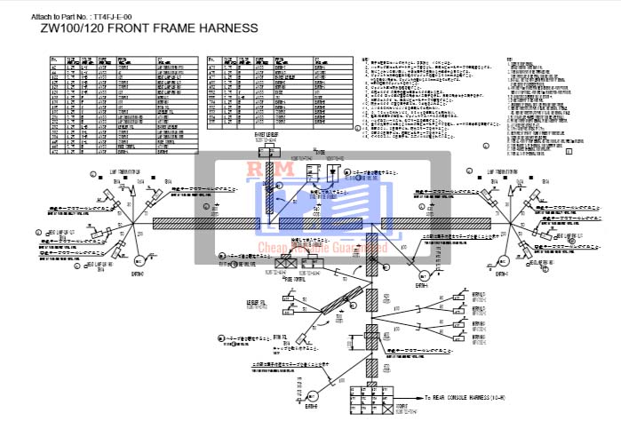 Hitachi ZW 100 Wheel Loader Workshop Manual and Diagrams - Image 3