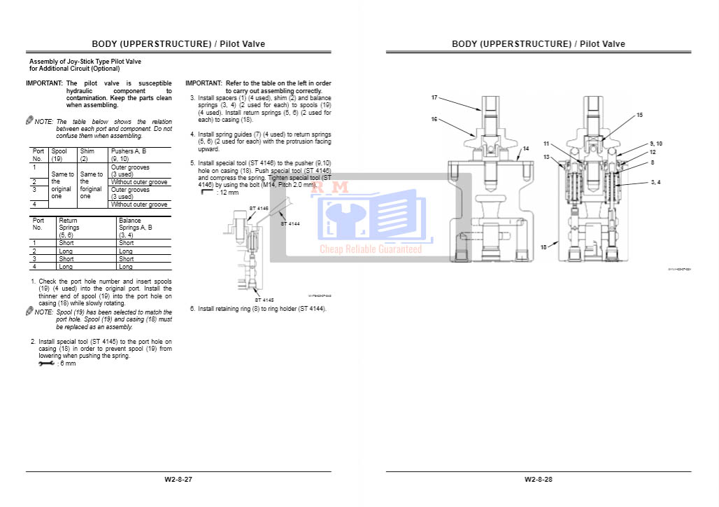 Hitachi ZW220, Hitachi ZW250 Wheel Loaders Workshop Manual - Image 3