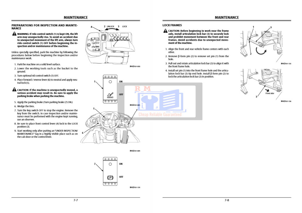 Hitachi ZW220, Hitachi ZW250, Hitachi ZW310 Wheel Loaders Operators Manual - Image 3