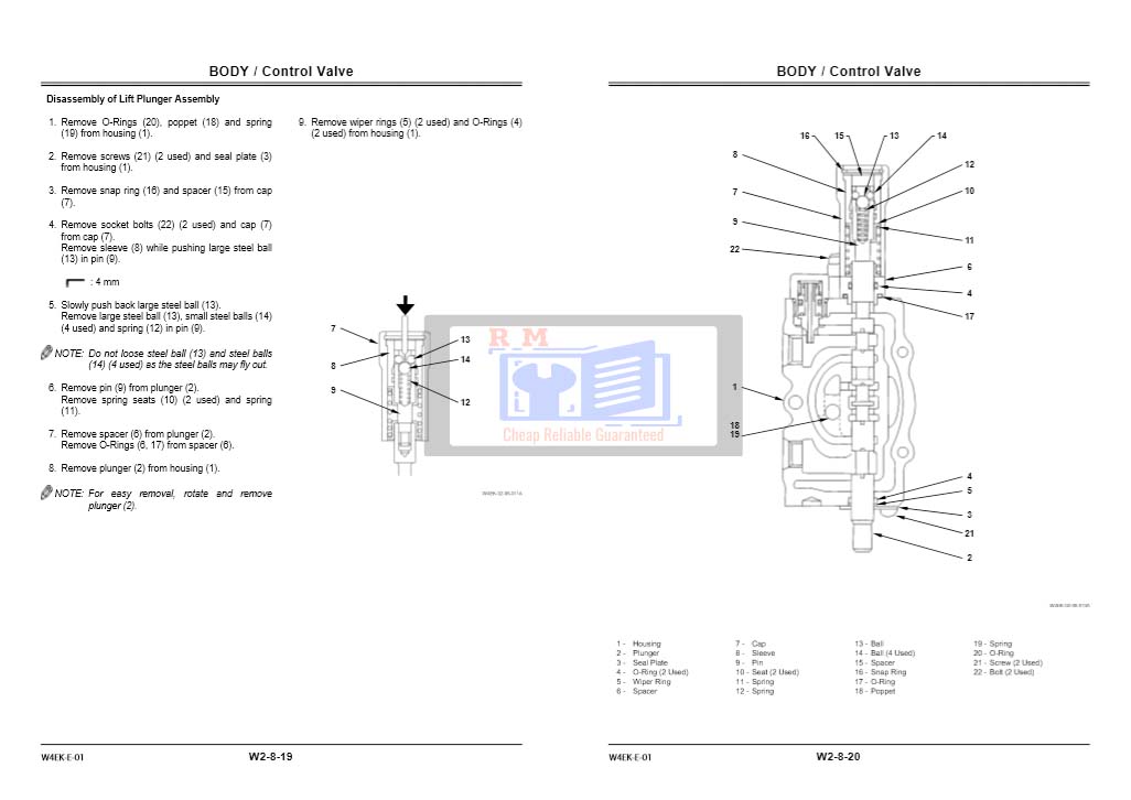 Hitachi ZW 30, Hitachi ZW 40, Hitachi ZW 50 Wheel Loader Workshop Manual - Image 4