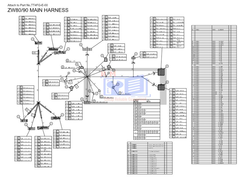 Hitachi ZW 80, Hitachi ZW 90 Wheel Loader Workshop Manual and Diagrams - Image 3
