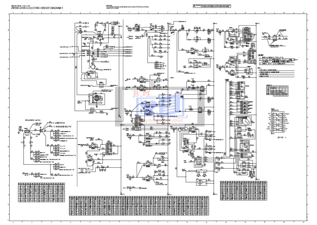 Hitachi ZW 100, Hitachi ZW 120G Wheel Loader Technical Manual and Diagrams - Image 6