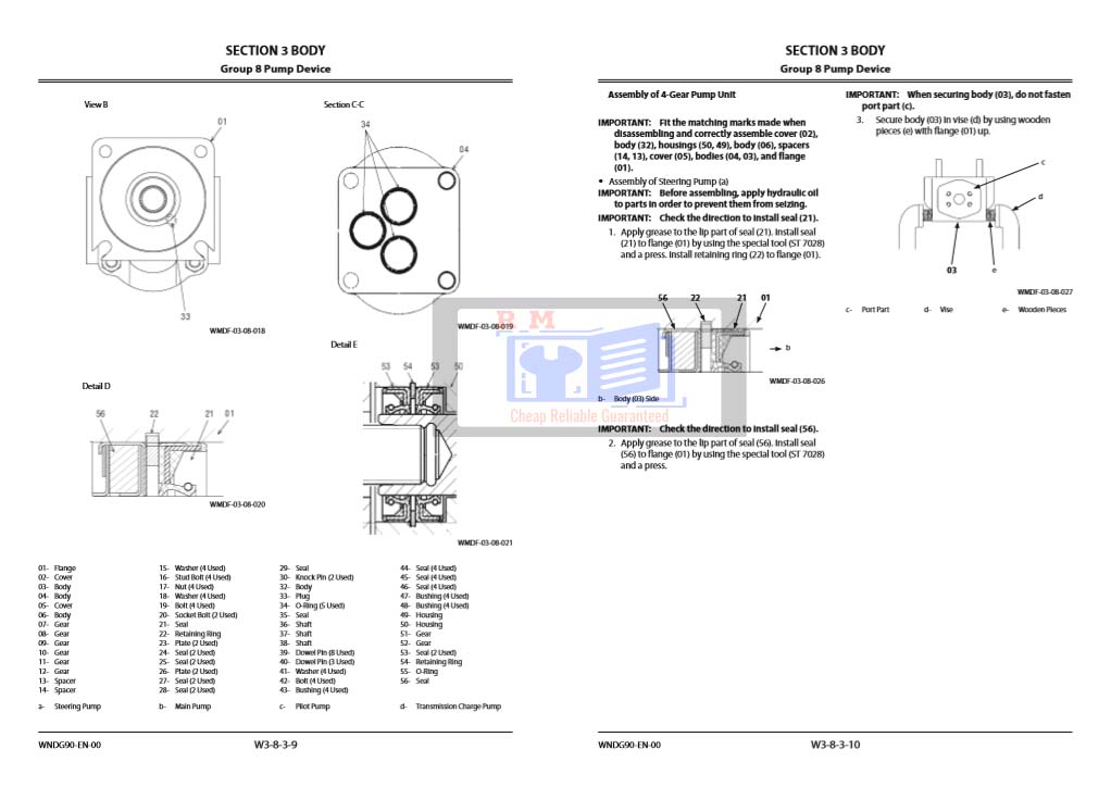 Hitachi ZW 150-5B, Hitachi ZW 150PL-5B Wheel Loader Workshop Manuals - Image 4