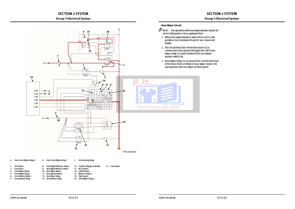 Hitachi ZW 150-6, Hitachi ZW 150PL-6 Wheel Loader Technical Manuals - Image 4