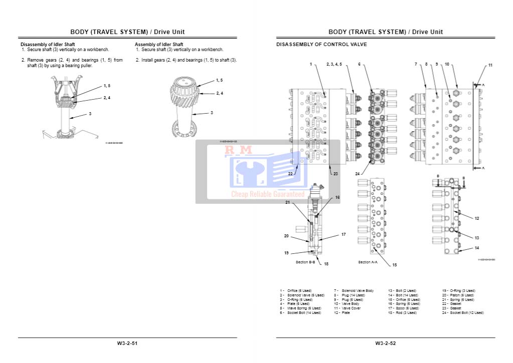 Hitachi ZW180 Wheel Loader Workshop Manual - Image 3